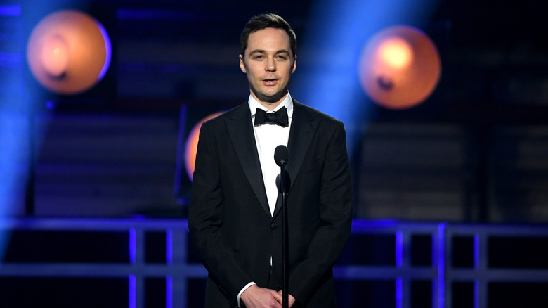 Jim Parsons presenting