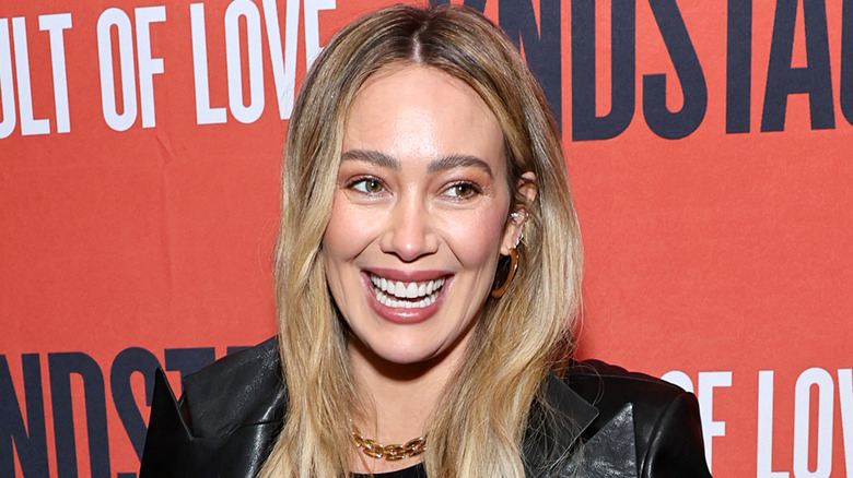 Hilary Duff at the Cult of Love opening