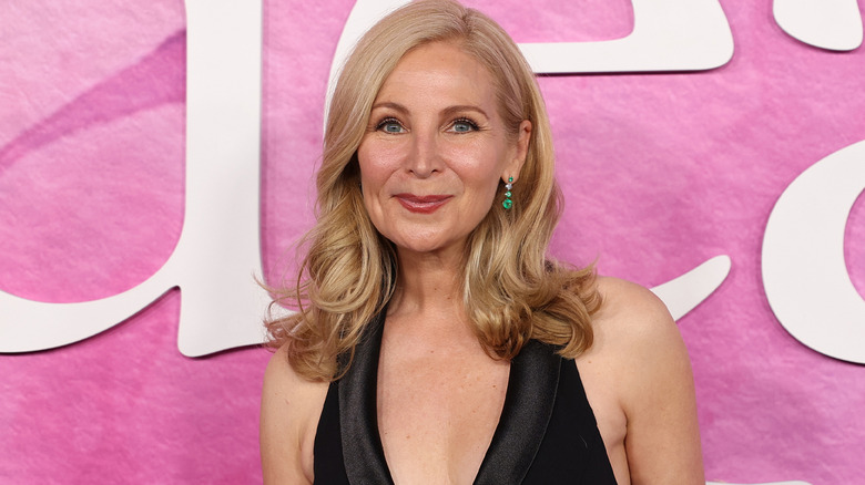 Jennifer Westfeldt smiling at The Idea of You premiere