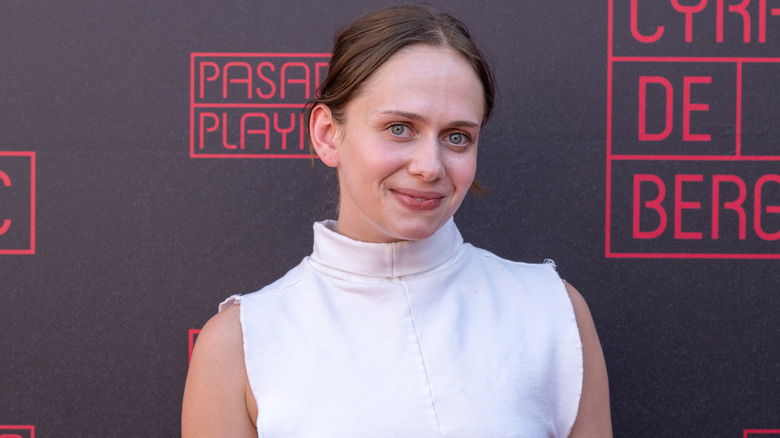 Tessa Albertson smiling at the Pasadena Playhouse