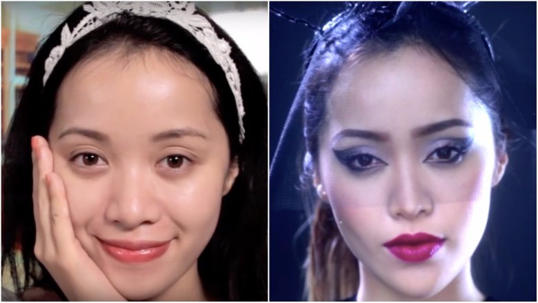Wengie is a single female youtuber and even no makeup, no surgery, no plast...