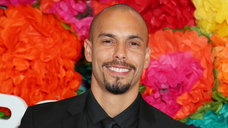 Bryton James smiling