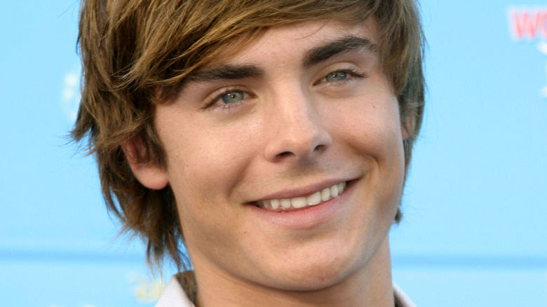 Zac Efron smiling