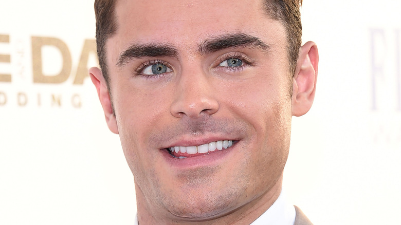 Zac Efron smiling