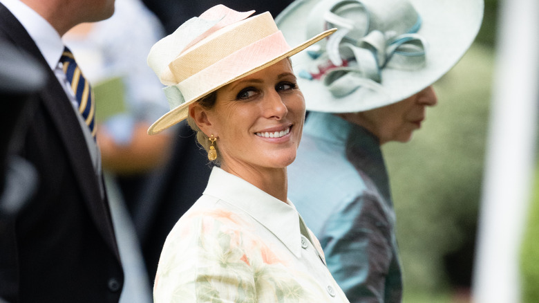 Zara Tindall smiling at Royal Ascot 2023