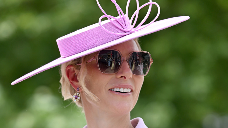 Zara Tindall smiling