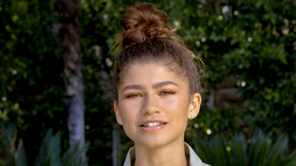 Zendaya speaking