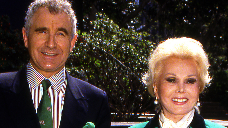 Prince Frederic von Anhalt and his wife, Zsa Zsa Gabor