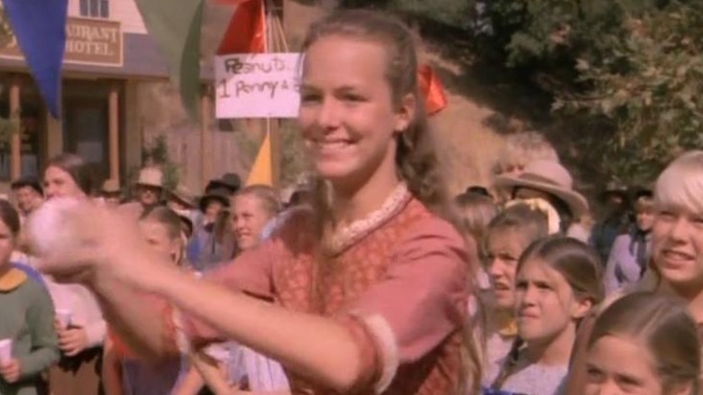 Melora Hardin smiles in a scene from 'Little House on the Prairie'