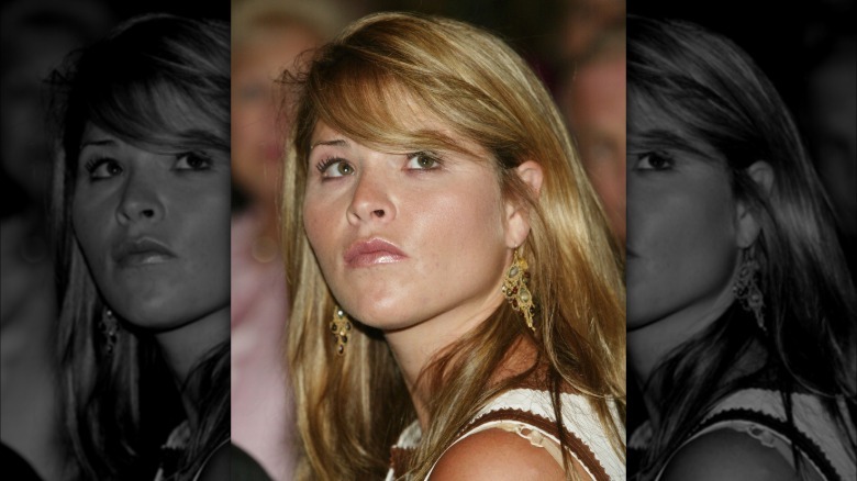 Jenna Bush Hager looking up