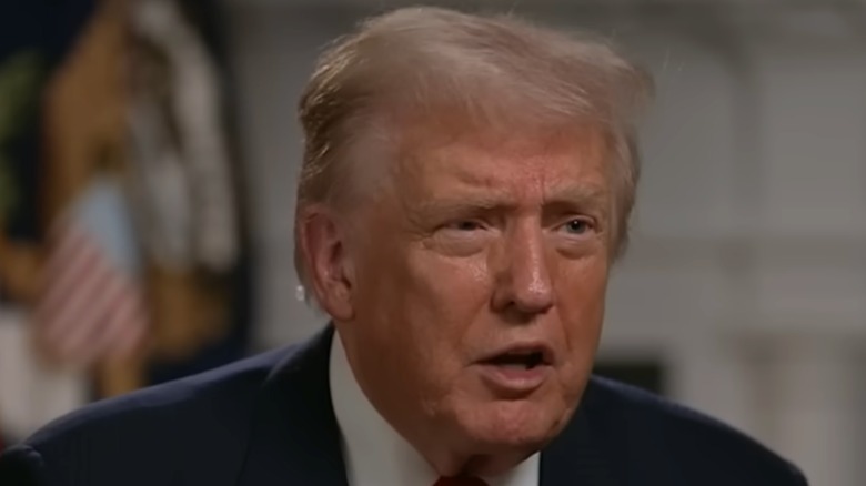 Donald Trump speaking with Laura Ingraham