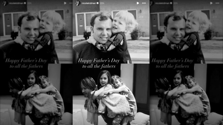Nicole Kidman's Father's Day tribute to her dad and to her ex Keith Urban