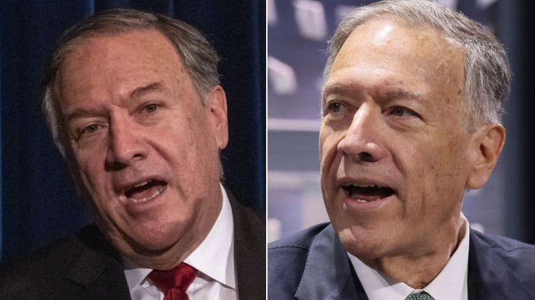 Mike Pompeo in 2023 and 2026