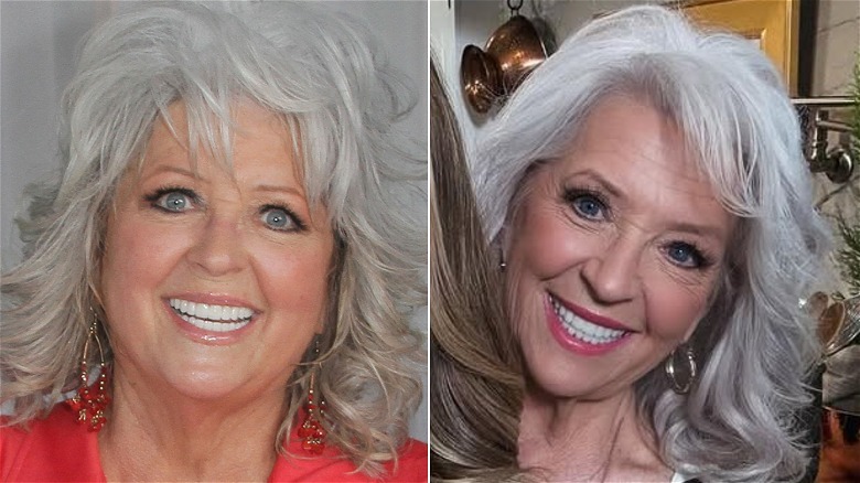 Paula Deen in 2011 and 2025