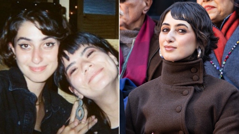 Rama Duwaji then and now split image