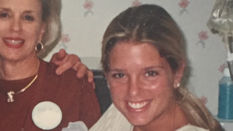 Pam Bondi with her newborn nephew Jake