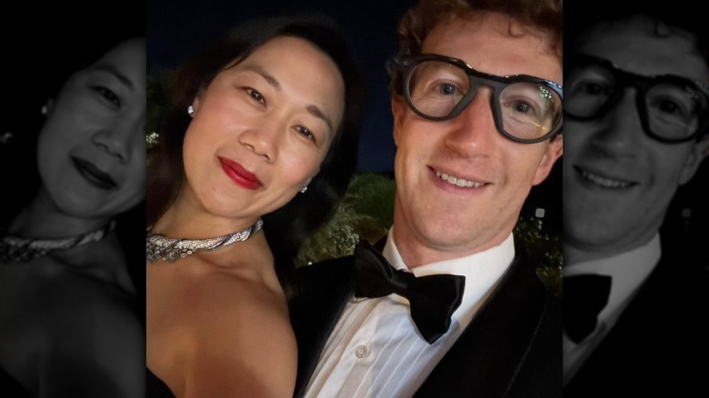 Mark Zuckerberg and Priscilla Chan smiling