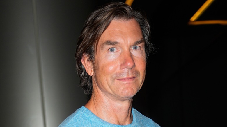 Jerry O'Connell wearing a blue shirt