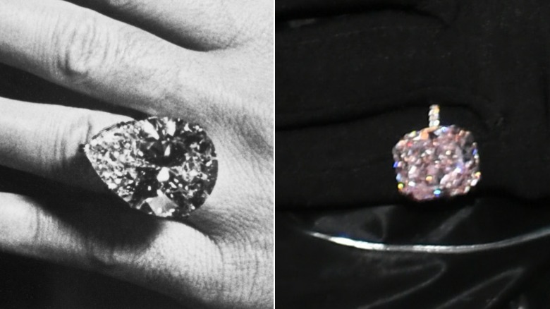 Elizabeth Taylor's diamond ring vs. Lauren Sànchez Bezos's diamond ring