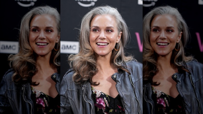 Hilarie Burton gray hair