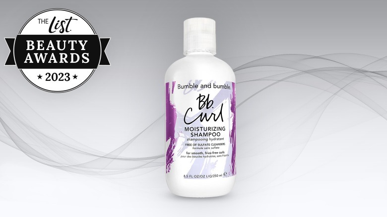 Bottle of Bumble and bumble's Curl Moisturizing Shampoo