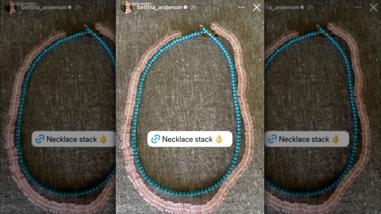 Bettina Anderson's Instagram Story