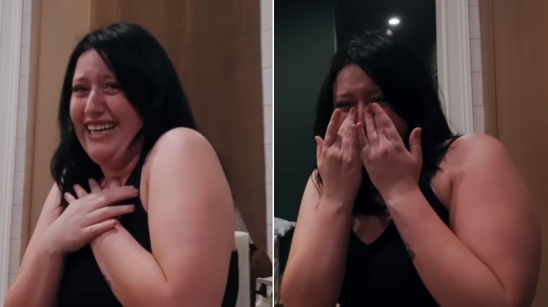 Jelly Roll's daughter reacts to his beard shaved off