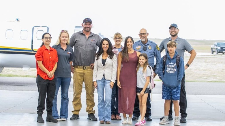 Lauren Boebert with the Fire and Aviation team in Colorado