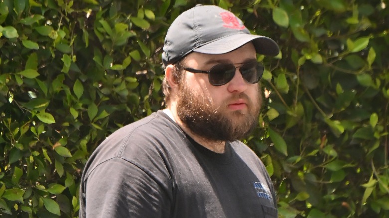 Angus T. Jones seen in 2024.