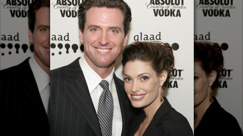 San Francisco Mayor Gavin Newsom and Kimberly Guilfoyle Newsom during 15th Annual GLAAD Media Awards - San Francisco at the Westin St Francis in San Francisco