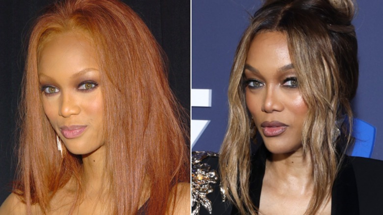 Tyra Banks before and after