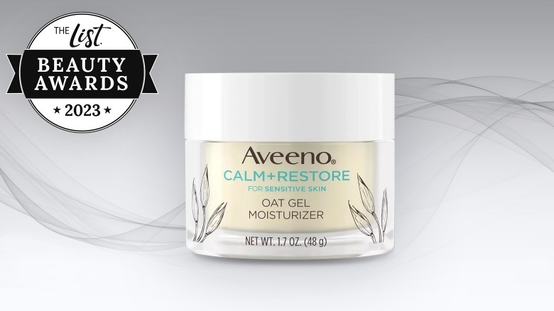 Tub of Aveeno Calm + Restore Oat Gel Moisturizer
