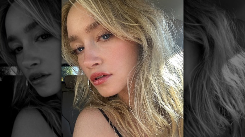 Francesca Xuereb in a close-up selfie sitting in a car